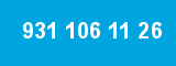 931 106 11 26 931 106 11 26